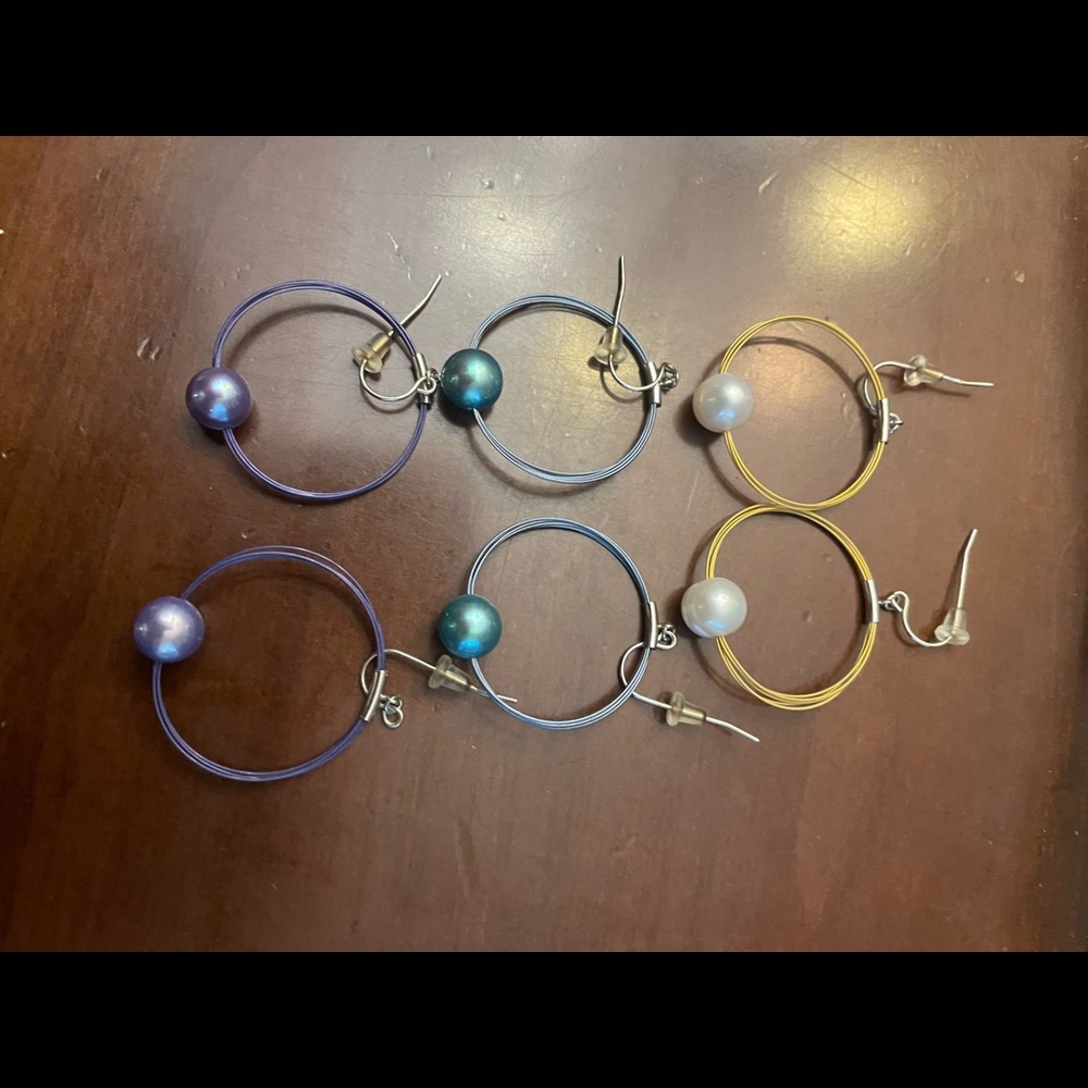 Honora Freshwater Pearl Hoop Earring Set